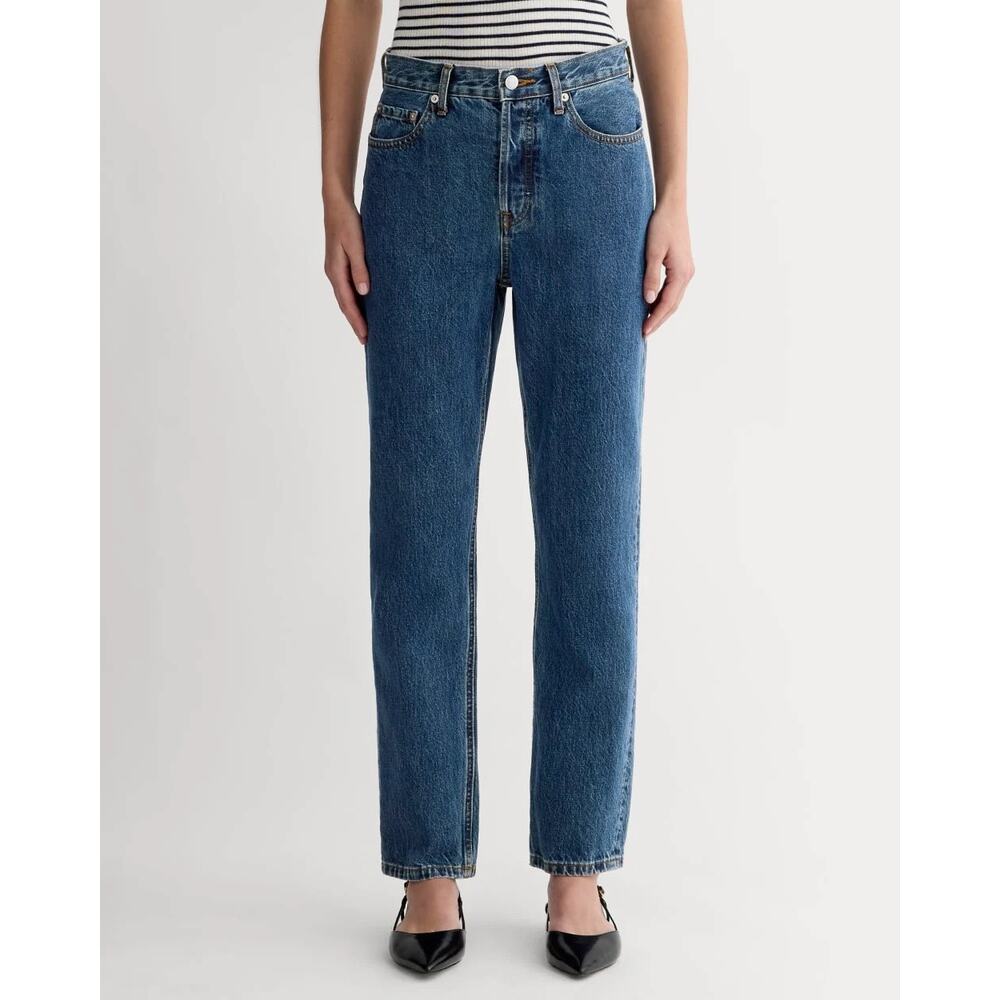 $128 Everlane 90s Cheeky Jean - Dark Wash - 25 Ankle (27” inseam)